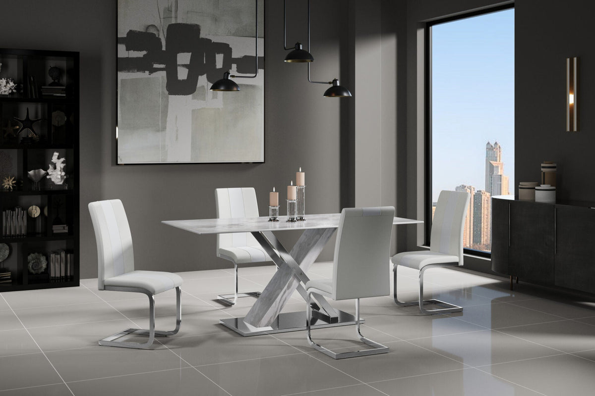 D1274DT + Chair White