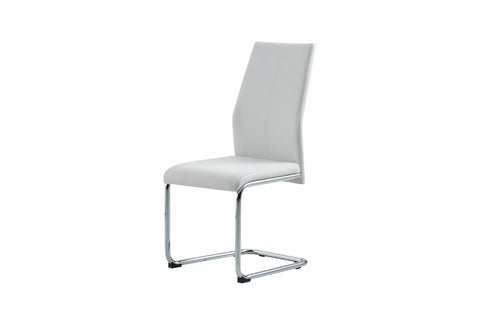 D219DT Dining Table + Chair WHITE