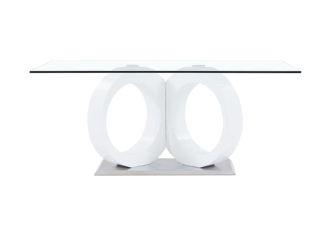 D9002DT + D9002DC BLACK Dining Table