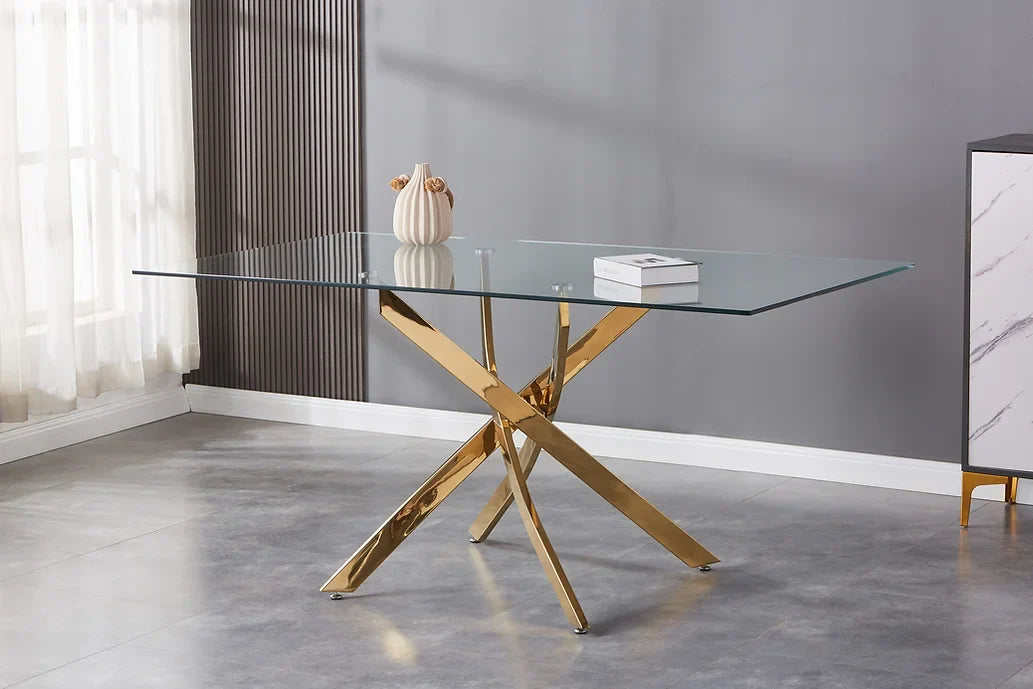 GL-111 GOLD Dining Table