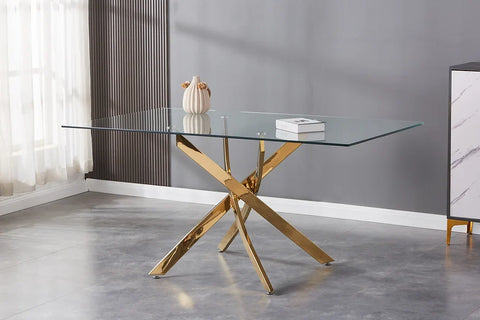 GL-111 GOLD Dining Table