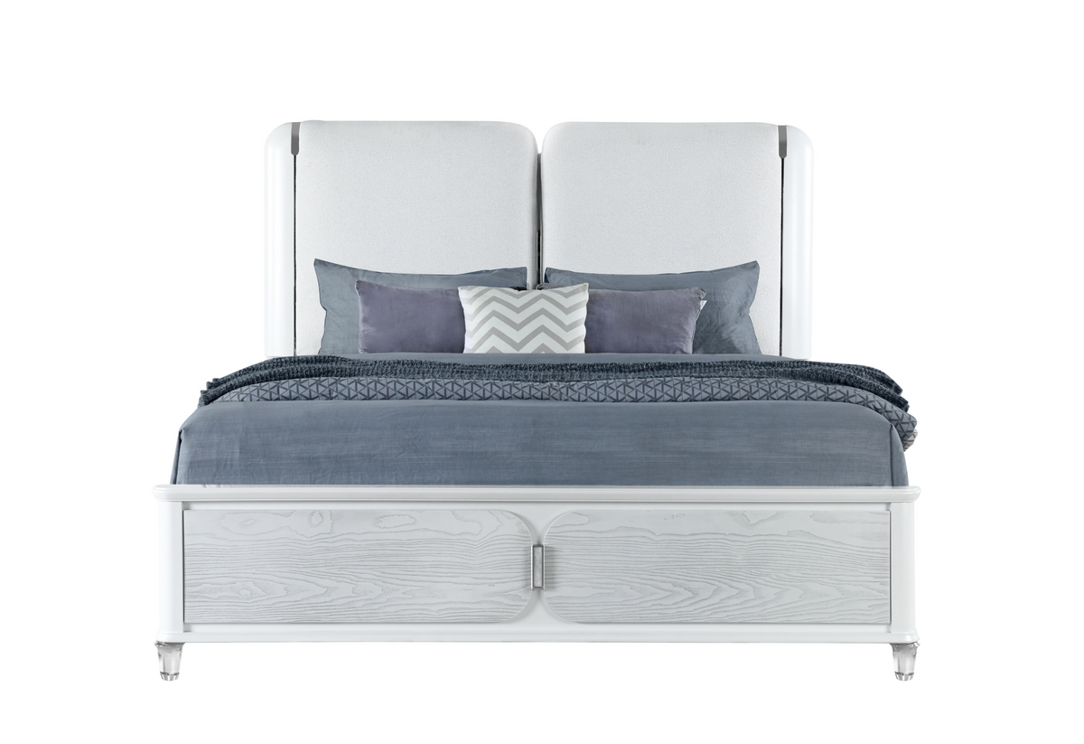 APOLLO GREY KING BED