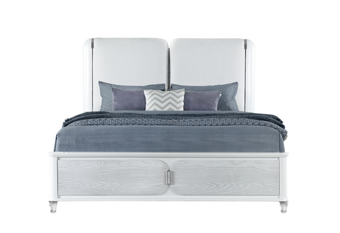 APOLLO GREY KING BED